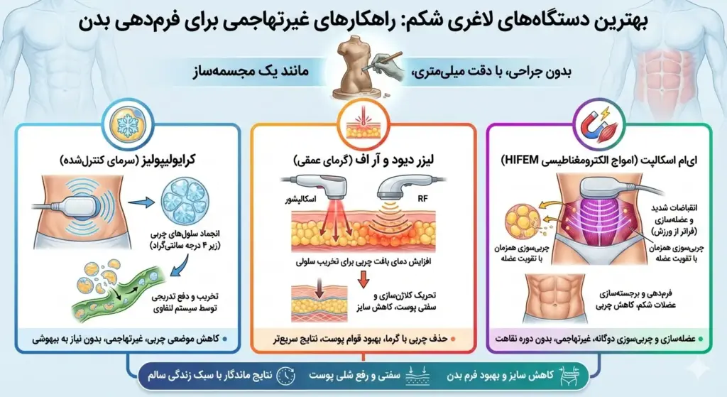 بهترین دستگاه لاغری شکم